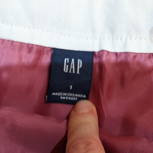 Gap Pink Wool Skirt size 1 - Picture 2 of 3